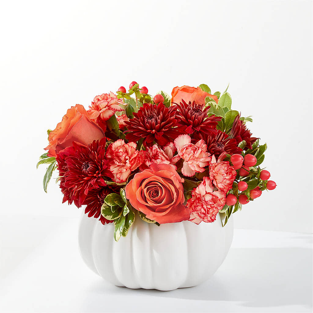 Autumn Air Pumpkin Bouquet –  Fellows Fernlea Flowers, St Thomas ON