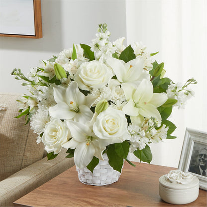 Peaceful Reflections Arrangement –  Fellows Fernlea Flowers, St Thomas ON
